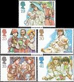 *Známky V. Británia 1994 Vianoce séria MNH - Kliknutím na obrázok zatvorte -